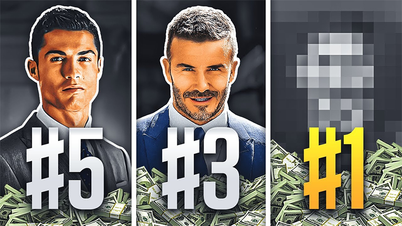 Top 10 cầu thủ bóng đá giàu nhất thế giới: CR7 chỉ đứng thứ 5